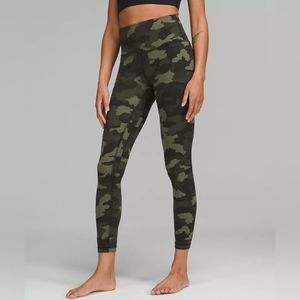 Lululemon Align Pant size 4 Heritage 365 Camo Medium Olive